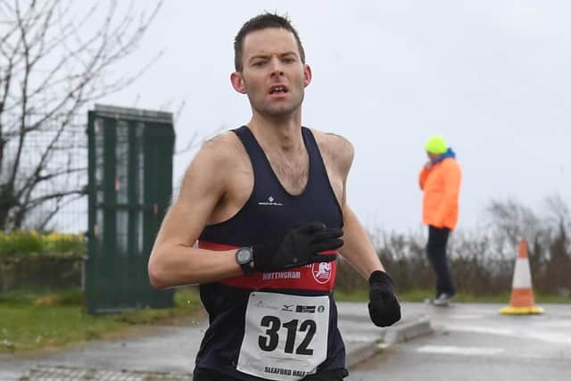 Sleaford Half-Marathon winner Matthew Nutt EMN-200323-153631002