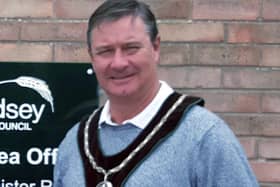 Market Rasen Mayor, Councillor John Matthews. EMN-200324-095123001