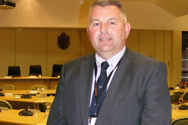 Coun Richard Wright, Leader of North Kesteven District Council. EMN-200324-171140001