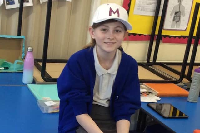The 'got to be in school squad designed their own baseball caps at Winchelsea School. EMN-200331-113723001