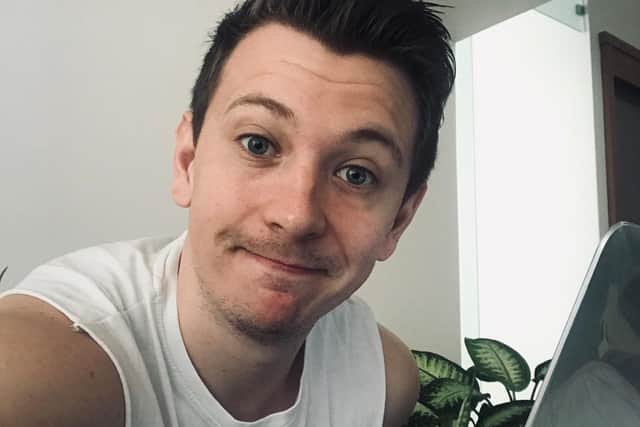 Dancer and producer Cameron Hall is in lockdown in Spain.