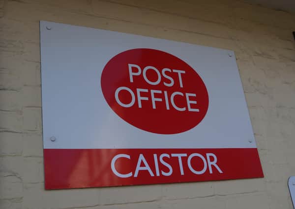 Caistor Post office