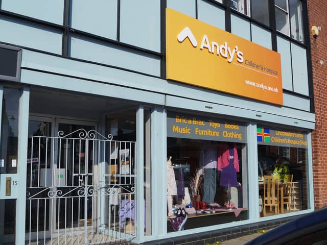 Market Rasen’s Andy’s Children’s Hospice is one of the many charities who have had to close their shops