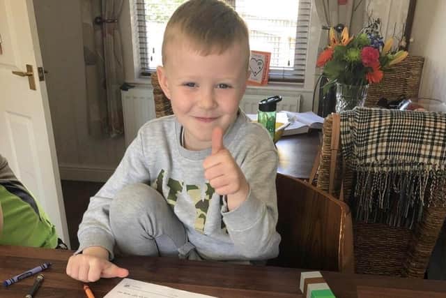 Pupils at the Richmond School have been giving home schooling the thumbs up.
