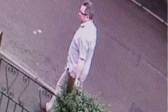 Do you recognise this man? Call Lincolnshire Police on 101.
