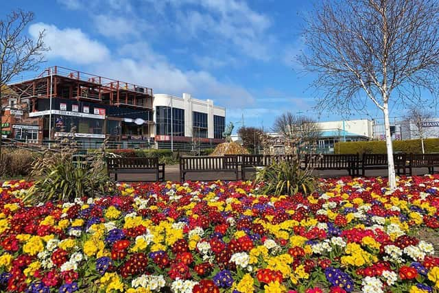 John Byford who took this picture says Skegness has taken on a new kind of beauty.