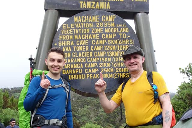 Machame Camp, end of day one.