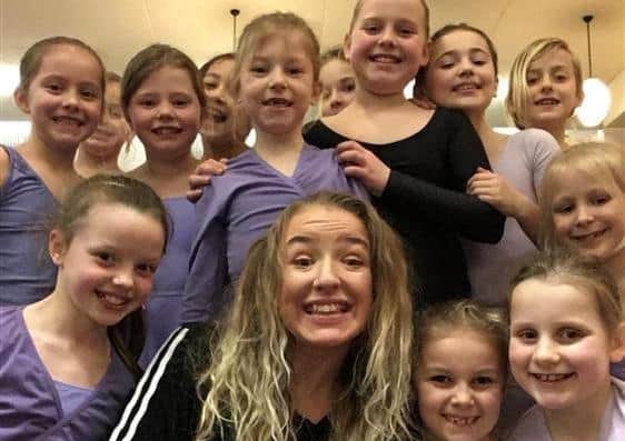 Dancers at Studio 2000 gather for a ‘selfie’ - prior to the coronavirus lockdown.