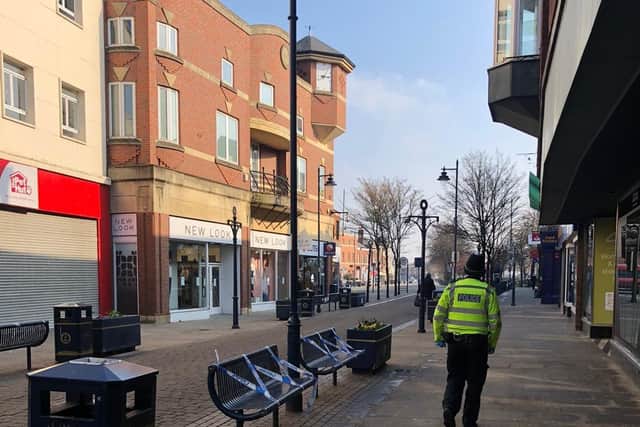 A new reality in Boston as police patrol quiet streets of town