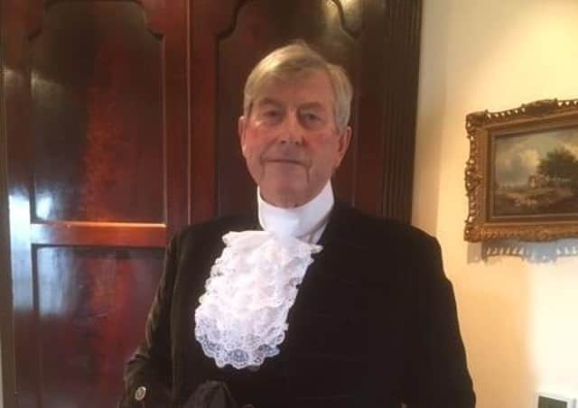 The New High Sheriff of Lincolnshire Michael Scott.