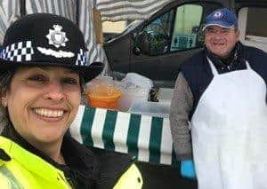ACC Kerrin Wilson out on the beat recently.