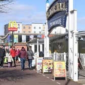The scene in Skegness from two weeks ago when people ignored government warnings to stay home.