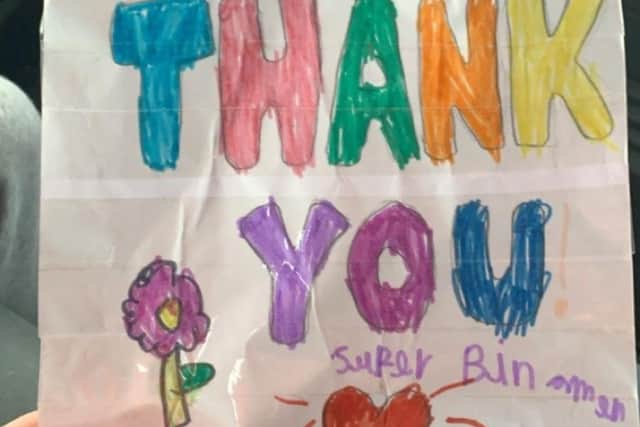 A thank you message to NKDC bin crews. EMN-200304-101709001