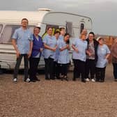 Carers at the Old Hall in Halton Holegate have moved into caravans to protect residents.