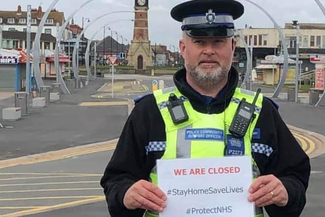 Skegness is 'closed'.