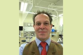 Dr Matthew Dolling, Intensive Care Consultant at Lincoln County Hospital.