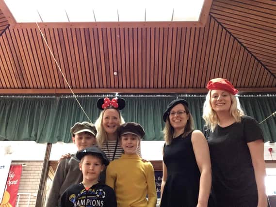 Staff and pupils at St Thomas' Primary in Boston, part of the Infinity family, have been doing their morning PE session with Joe Wicks along with much of the nation - this session saw them don crazy hats