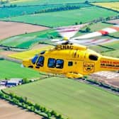 The Lincs and Notts Air Ambulance attended the scene.