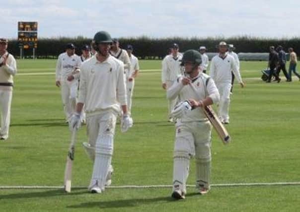 Louis Kimber and Nic Keast scored centuries as Lincs CCC secured Division One status last year.