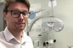 Philip Drake of Specsavers in Skegness.