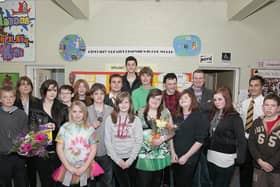Spilsby Youth Centre's awards evening, 10 years ago.