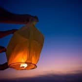 Lincolnshire fire service warns against using sky lanterns to support NHS carers.