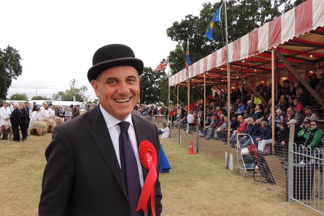 Something to look forward to? Heckington Show chairman Charles Pinchbeck. EMN-200420-171227001