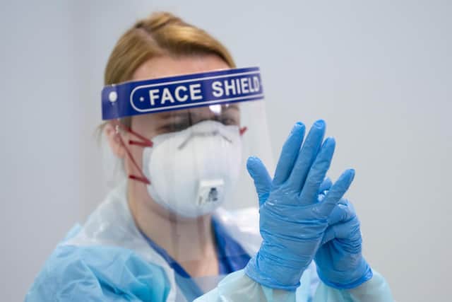 United Lincolnshire Hospitals Trust CEO Andrew Morgan has dismissed national claims staff are running out of PPE.