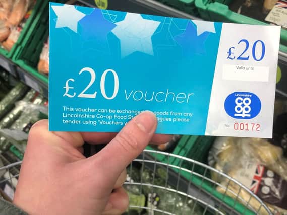 Vouchers are being offered by Lincolnshire Co-op to help friends and relatives to go shopping for isolated residents.