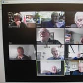 Rotary Zoom meeting