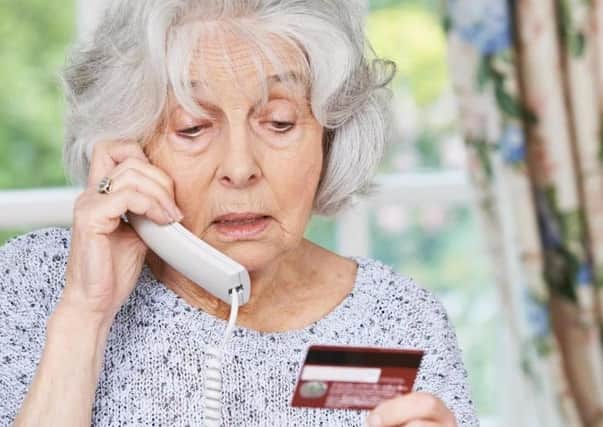 Warning about courier fraud scams in Lincolnshire.