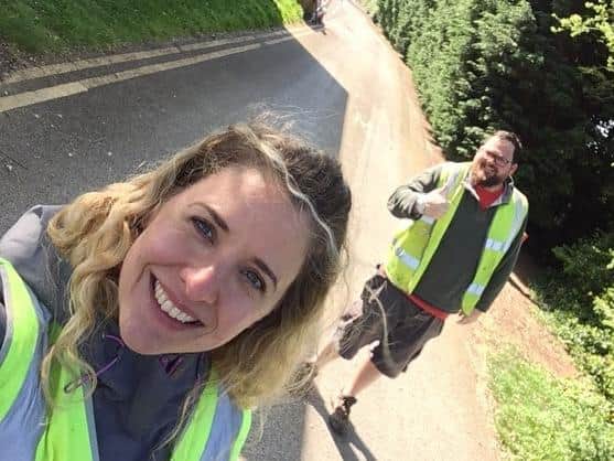 NKDC staff out and about supporting community wellbeing.