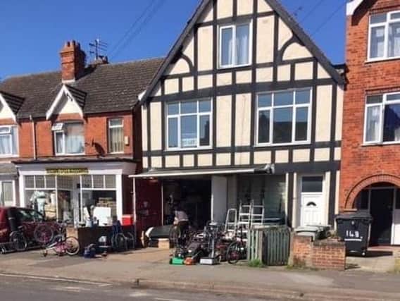 A shop in Skegness has been fined for staying open.