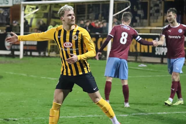The final competitive game at York Street was a 3-0 defeat to Gateshead. Photo: Eric Brown