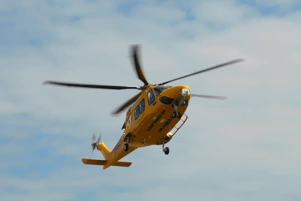 The Lincs and Notts Air Ambulance.