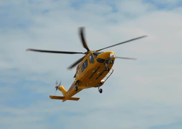 The Lincs and Notts Air Ambulance.