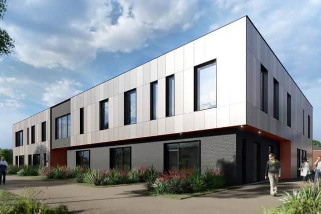 An artist's impression of the proposed £8.25m project in Horncastle.