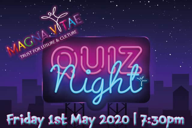Magna Vitae 'virtual quiz'.