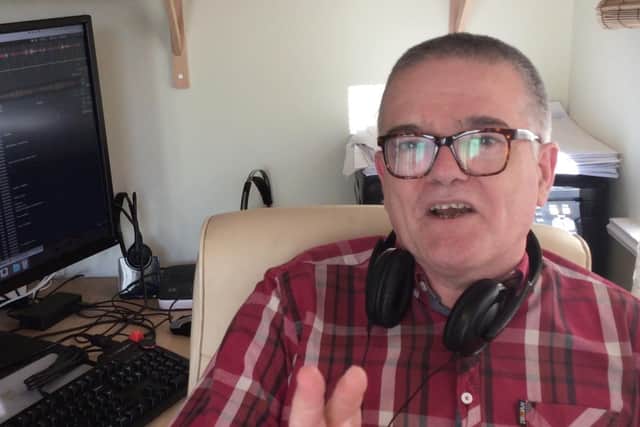 Andy Mellett-Brown, chairman of Heckington Living magazine, who has also set up an online community radio station and now launching a community larder for Heckington and neighbouring villages. EMN-200428-172331001
