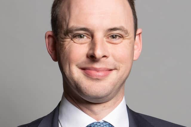 Boston and Skegness MP Matt Warman - welcoming the extra government funding for local authorities.