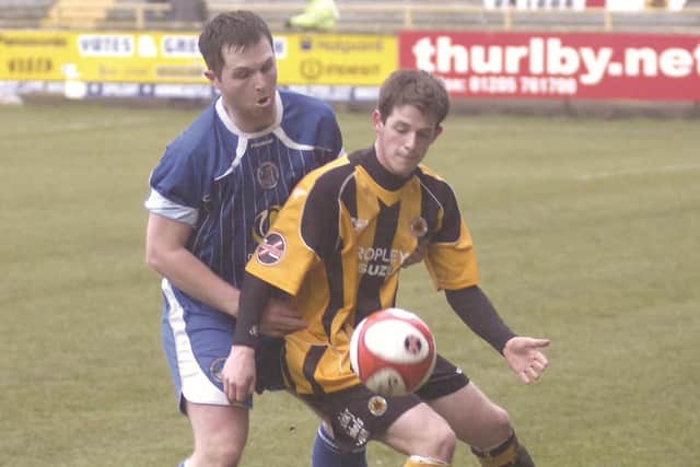 Nesham in action for Boston during the 2009-10 campaign.