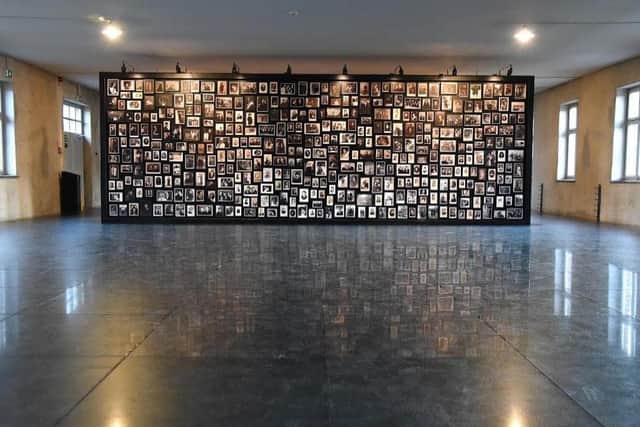 Family photos taken to the camps adorned the walls. Photo: Graham Chweidan.