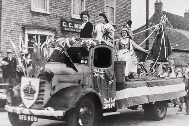 VE Day in Wragby 1945.
Courtesy of the John Edwards Collection EMN-200105-120447001