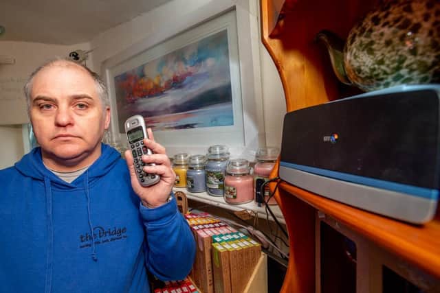 Barrie Jenkinson is hoping for good news soon. Picture: John Aron.