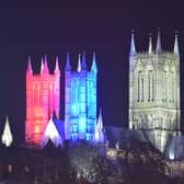 Lincoln Cathedral will be lit red, white and blue on Friday, May 8, to mark the 75th anniversary of VE day, and commemorate the end of the Second World War. EMN-200505-153519001