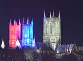 Lincoln Cathedral will be lit red, white and blue on Friday, May 8, to mark the 75th anniversary of VE day, and commemorate the end of the Second World War. EMN-200505-153519001