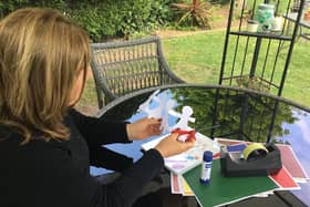 Online craft sessions from the garden of library manager Karen Waring. EMN-200505-153546001
