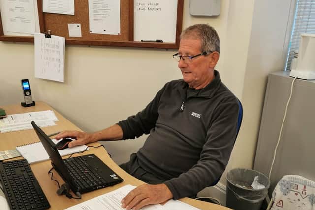 Spilsby Mayor Coun Terry Taylor at the council's first virtual meeting.