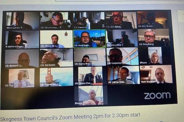 Skegness Town Council on Zoom