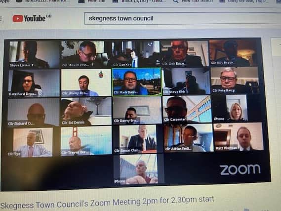 Skegness Town Council on Zoom